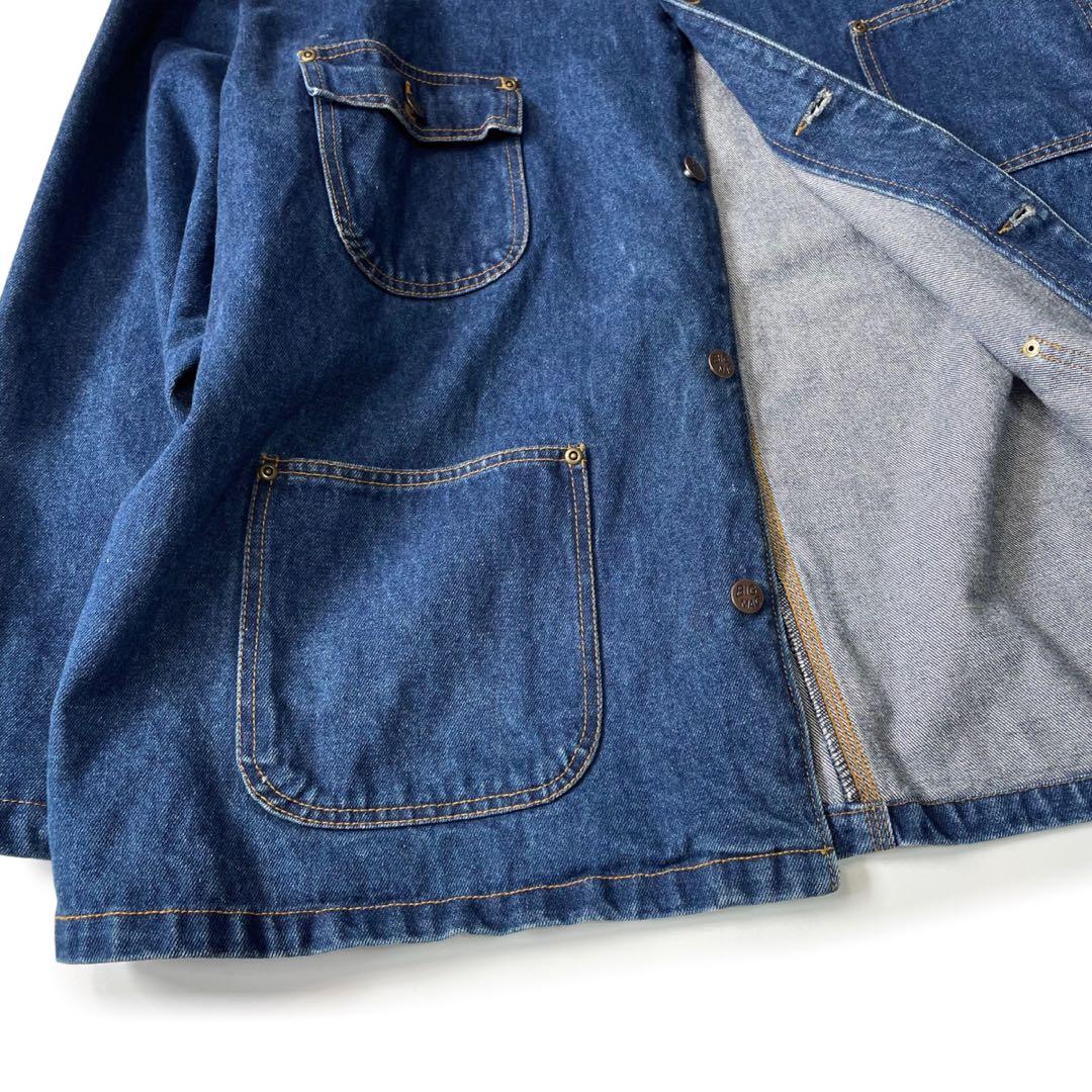 80’s 90’s BIGMAC デニムカバーオール コーデュロイ ライナー無し