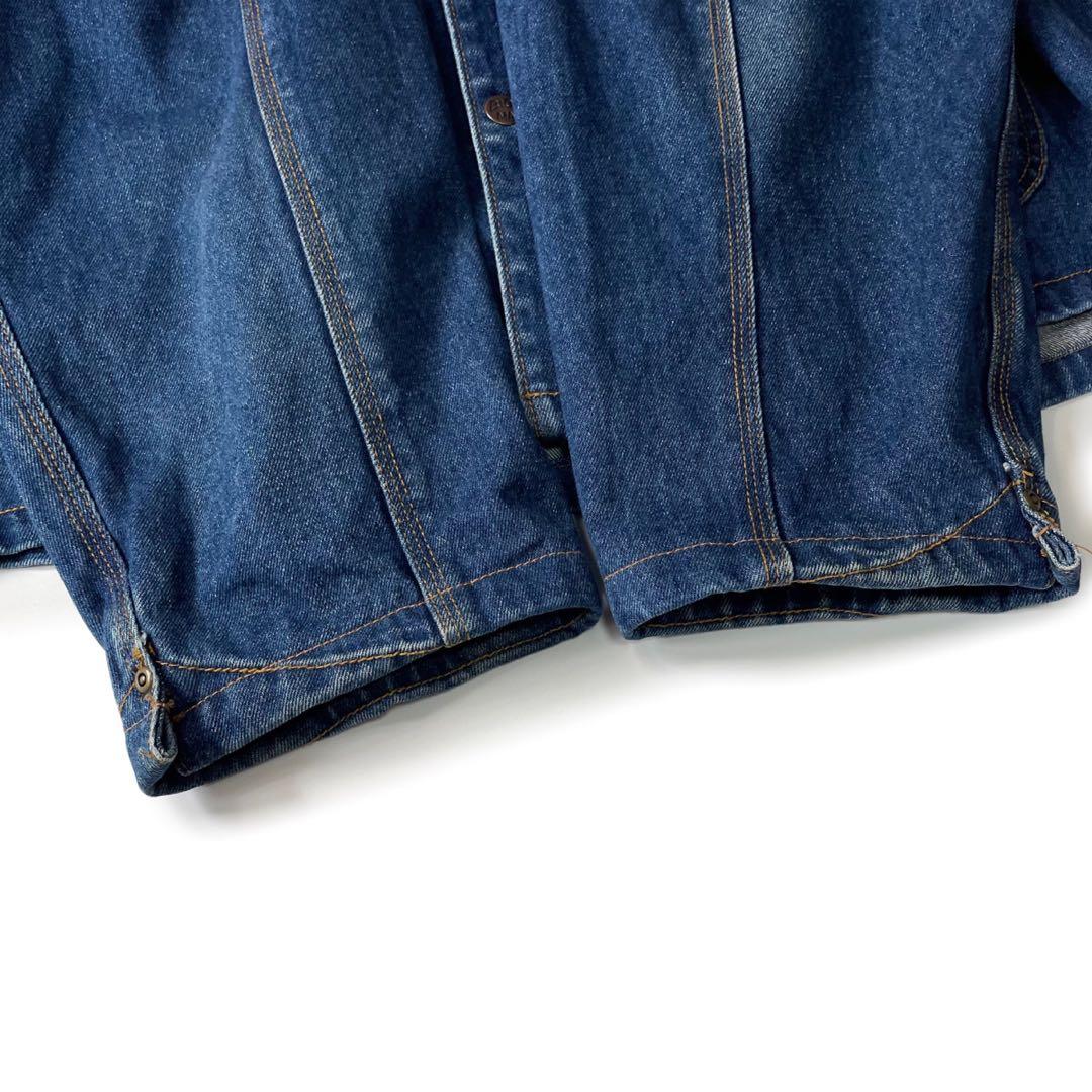 80’s 90’s BIGMAC デニムカバーオール コーデュロイ ライナー無し
