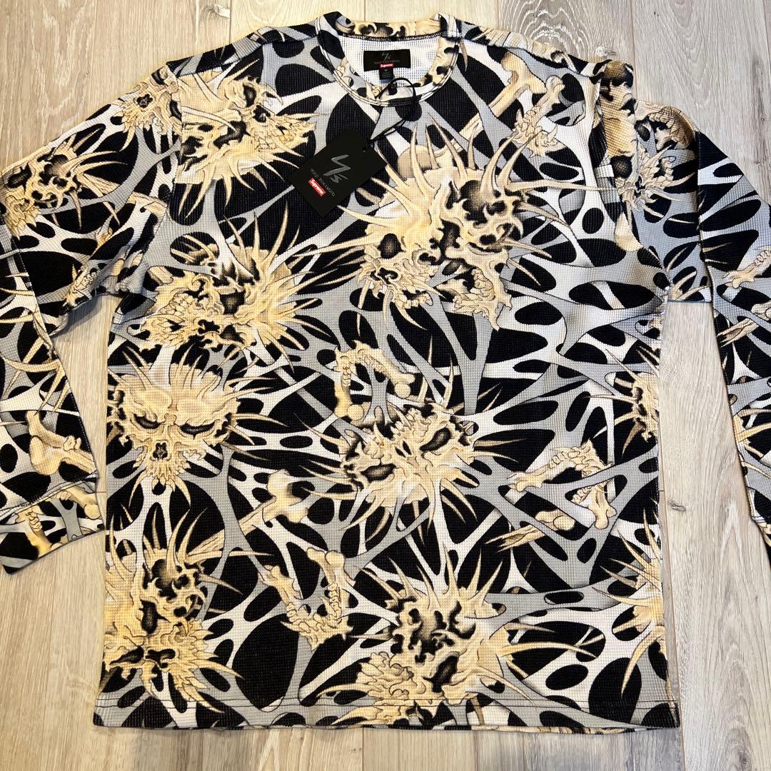 【新品】 Yohji Yamamoto x Supreme サーマル ロンT