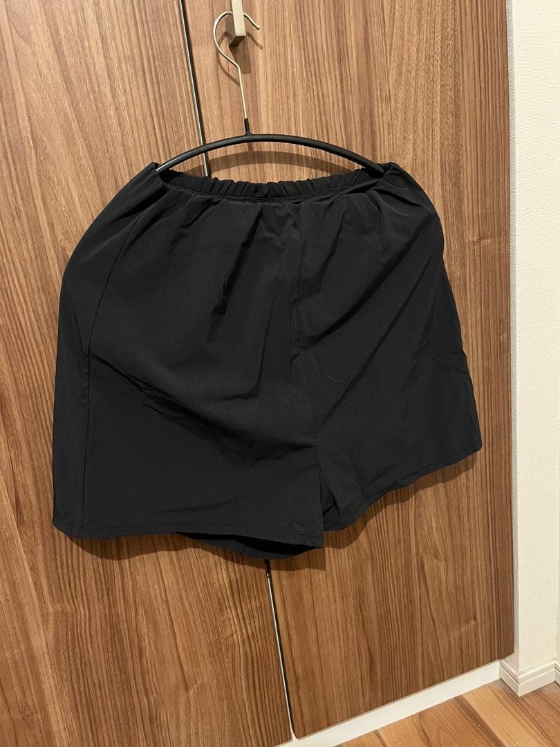 machattスイムウェア水着フレアタンクスタイル黒インナーパンツ付き