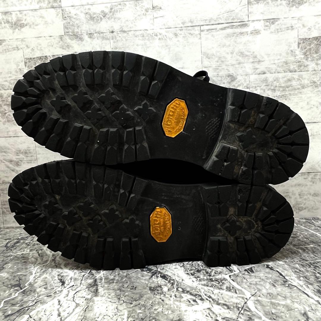 希少✨ ウルヴァリン 革靴 チロリアンシューズ ビブラムソール 黒 24.5cm