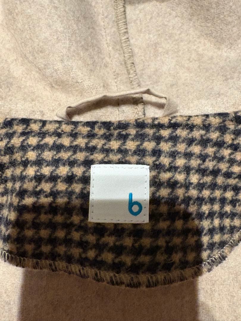 こどもビームス 千鳥格子柄コート 130サイズ