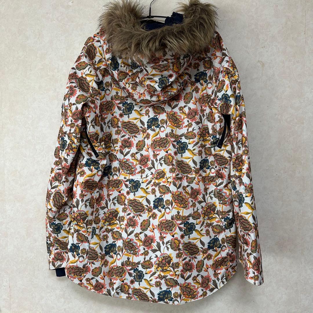 BURTON 花柄 スノーボードウェア Lサイズ