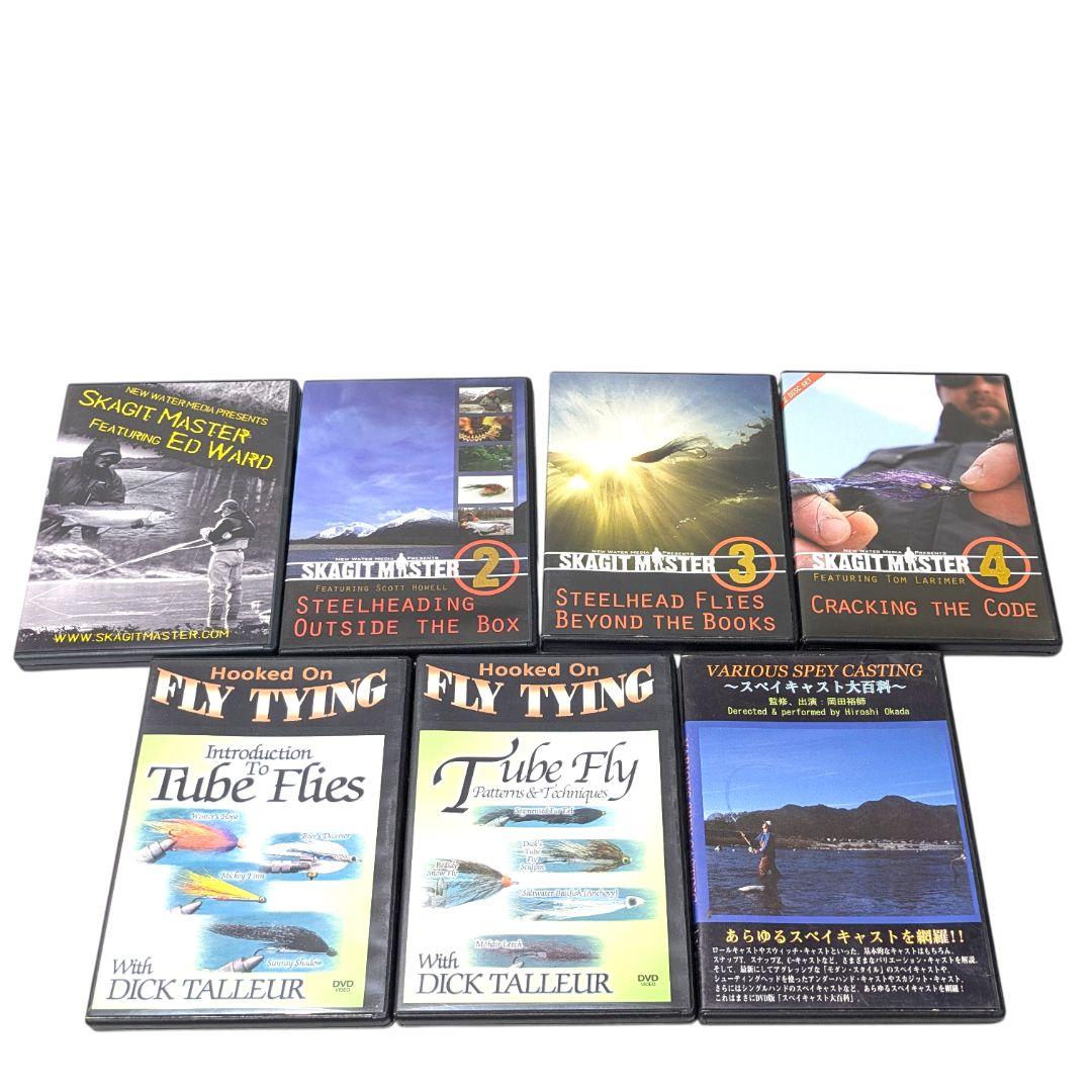 基礎から応用まで完全網羅。スペイキャスト大百科＆スカジットマスター全4巻