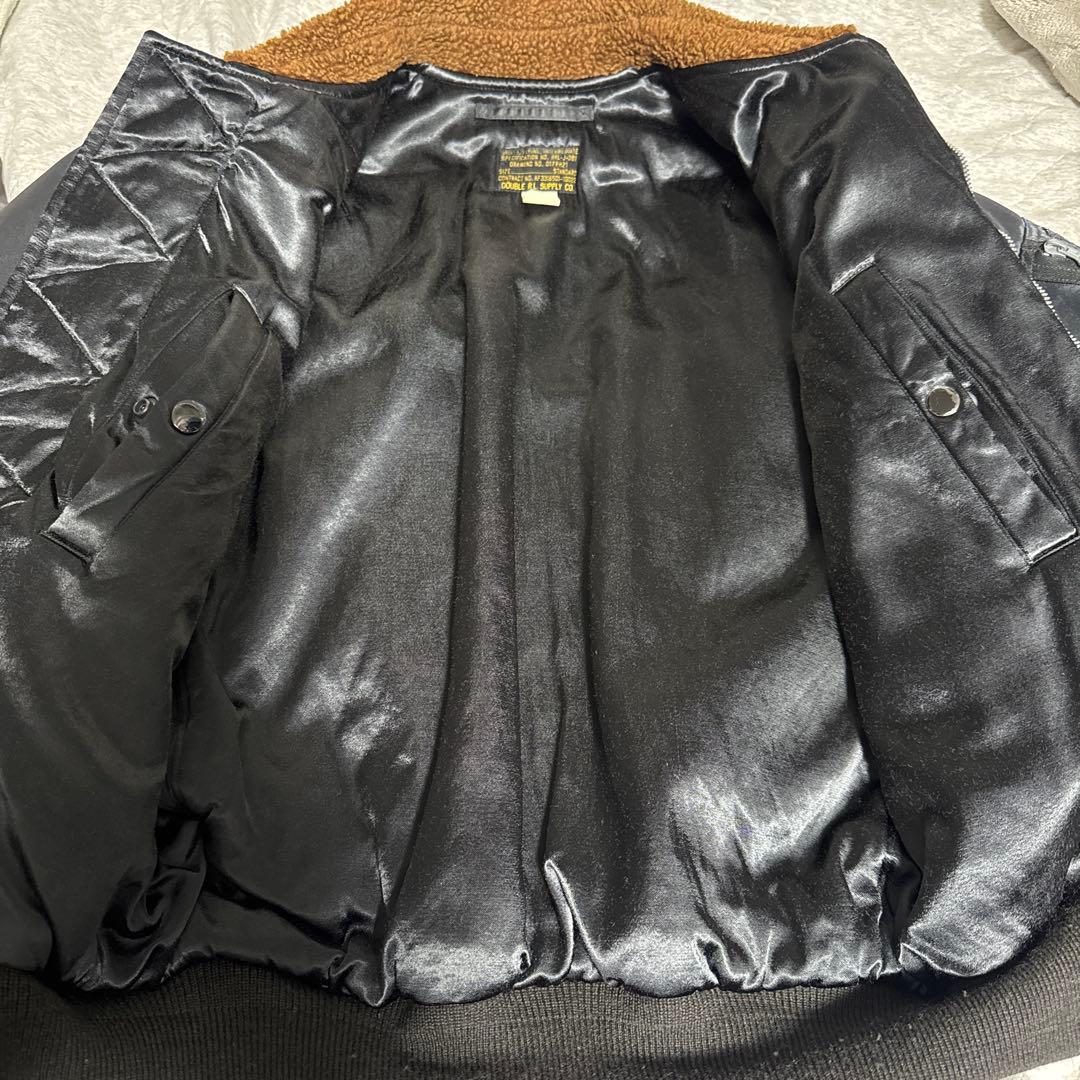 RRL B-15フライトジャケット　ブラックXS MA-1