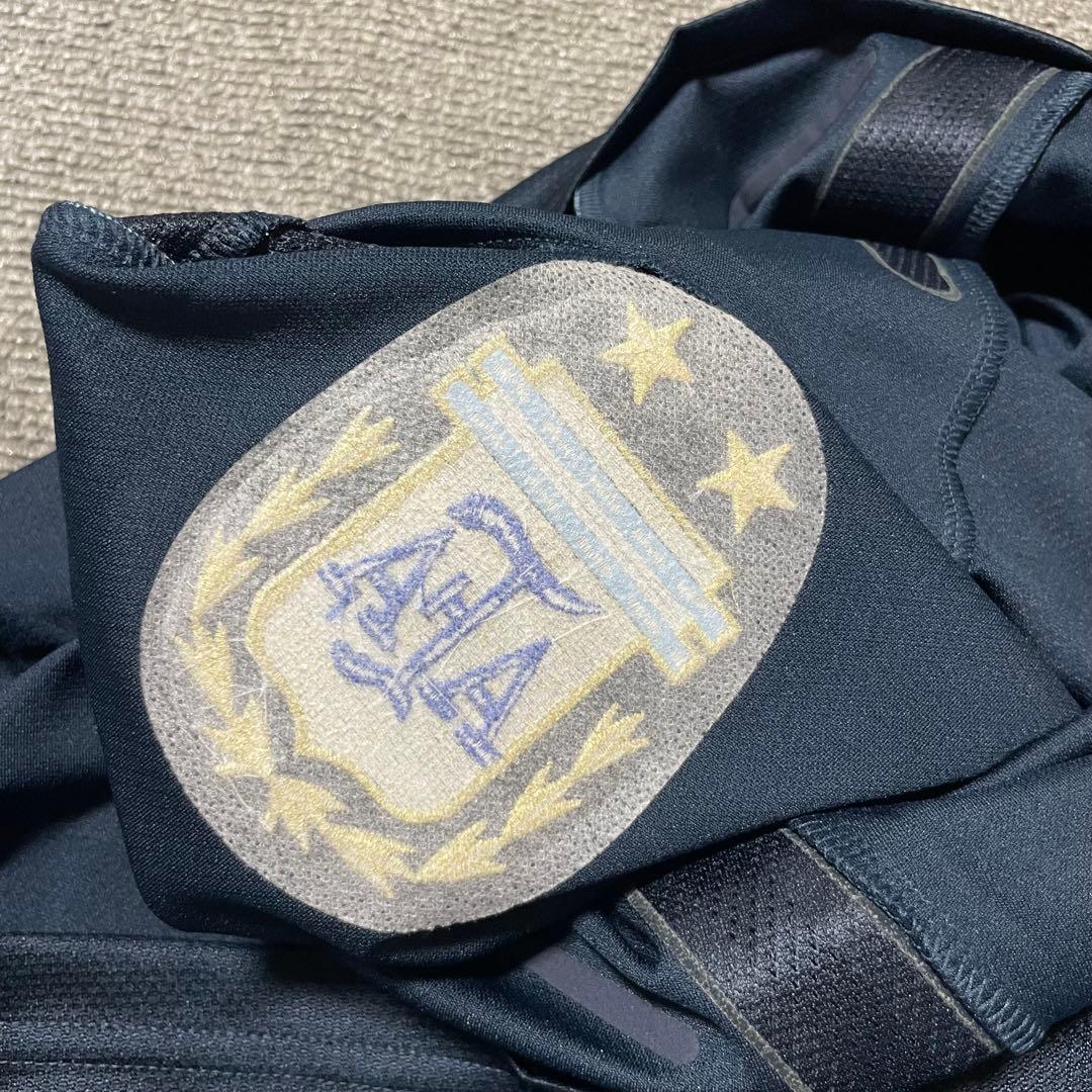 08'アルゼンチン代表ユニフォームアウェイ長袖 #6エインセW杯南米予選支給品