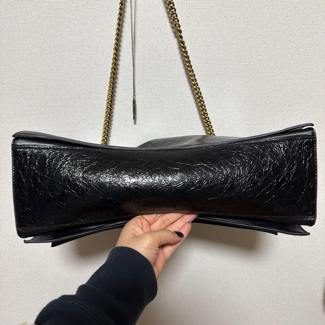 バレンシアガスタイル　ショルダーバッグ CRUSH チェーン