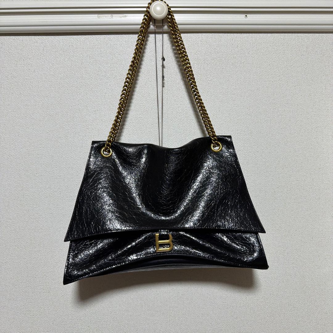 バレンシアガスタイル　ショルダーバッグ CRUSH チェーン