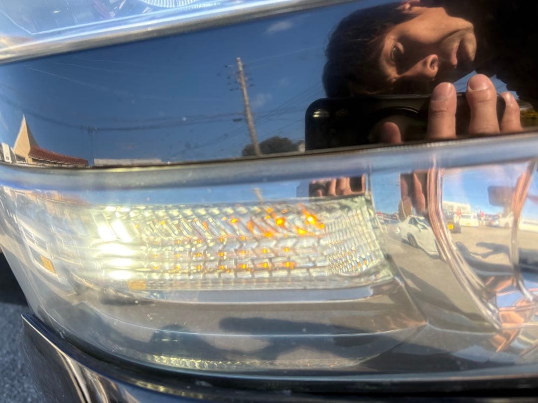 20ヴェルファイア　イカリング　ヘッドライト