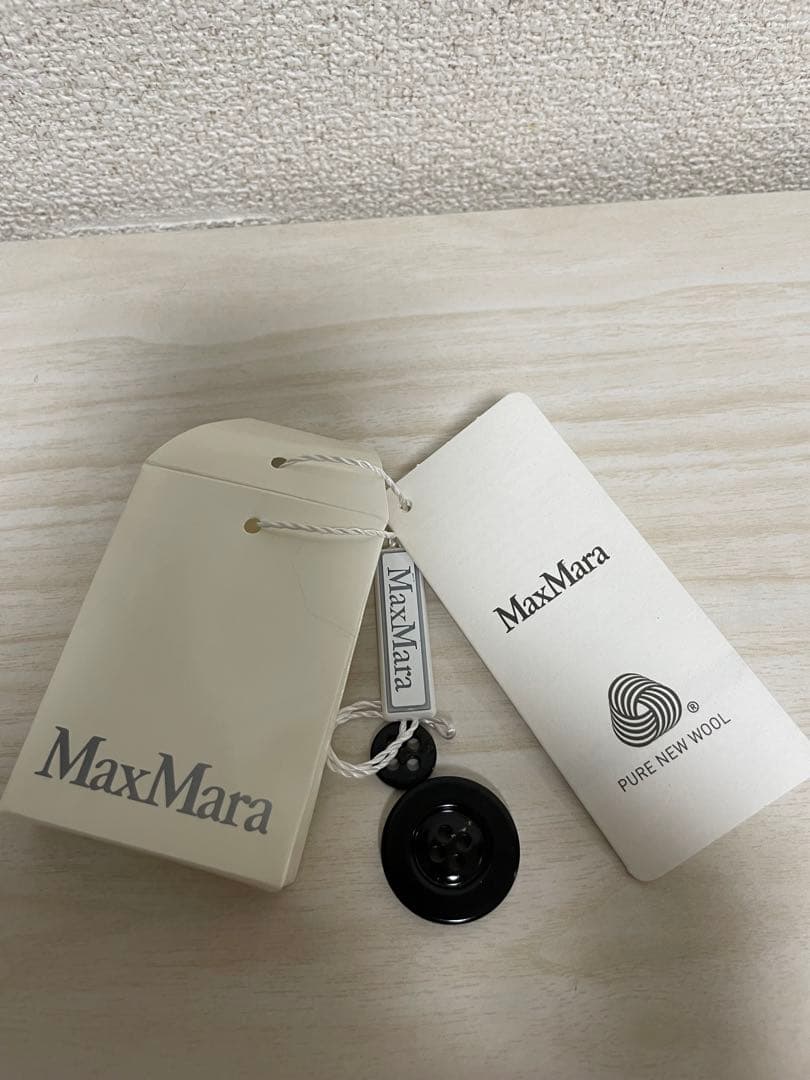 マックスマーラ　101801アイコン　ジャージショートコート　ブラック　34美品