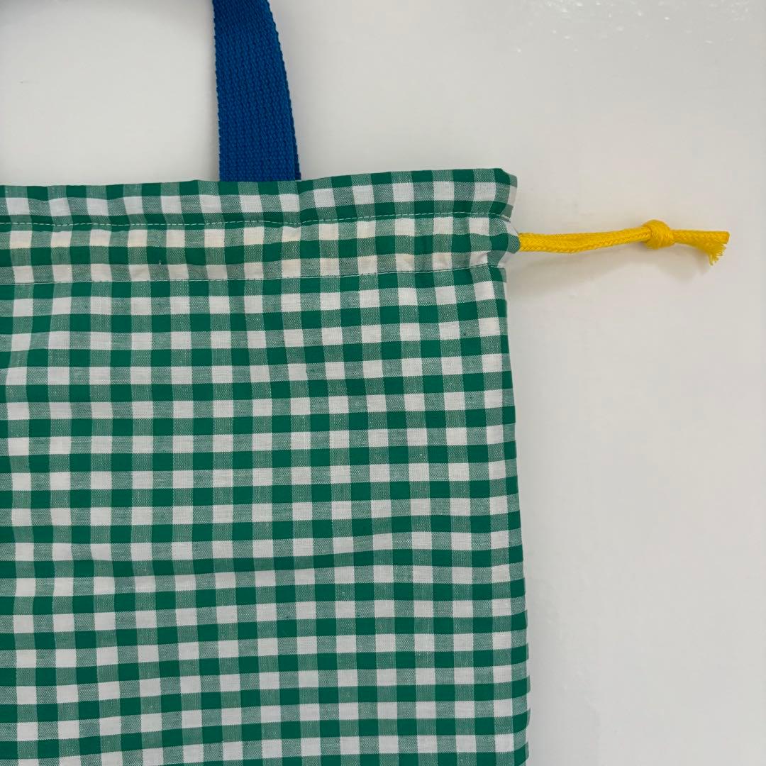 【ぽむ】レッスンバッグ　上履き入れ　体操服袋