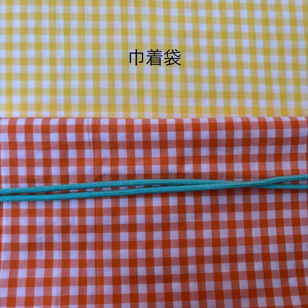 【ぽむ】レッスンバッグ　上履き入れ　体操服袋