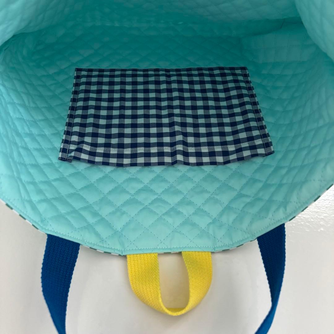 【ぽむ】レッスンバッグ　上履き入れ　体操服袋