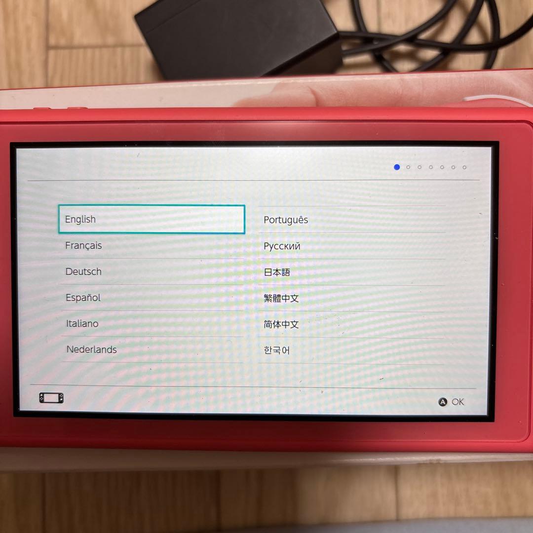 Nintendo Switch Lite コーラル　ケース付き