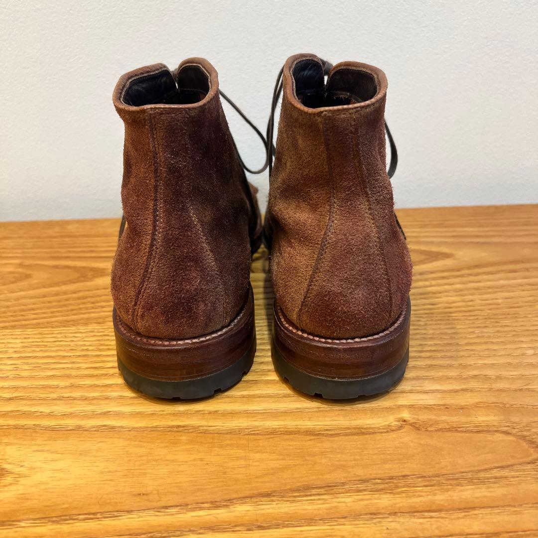 オールデン　ALDEN ブラウン スエード ハイカットブーツ