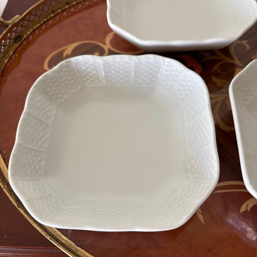 リチャードジノリ　スクエアプレイト5客