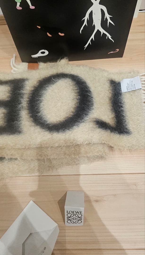 正規品　LOEWE ウール　マフラー