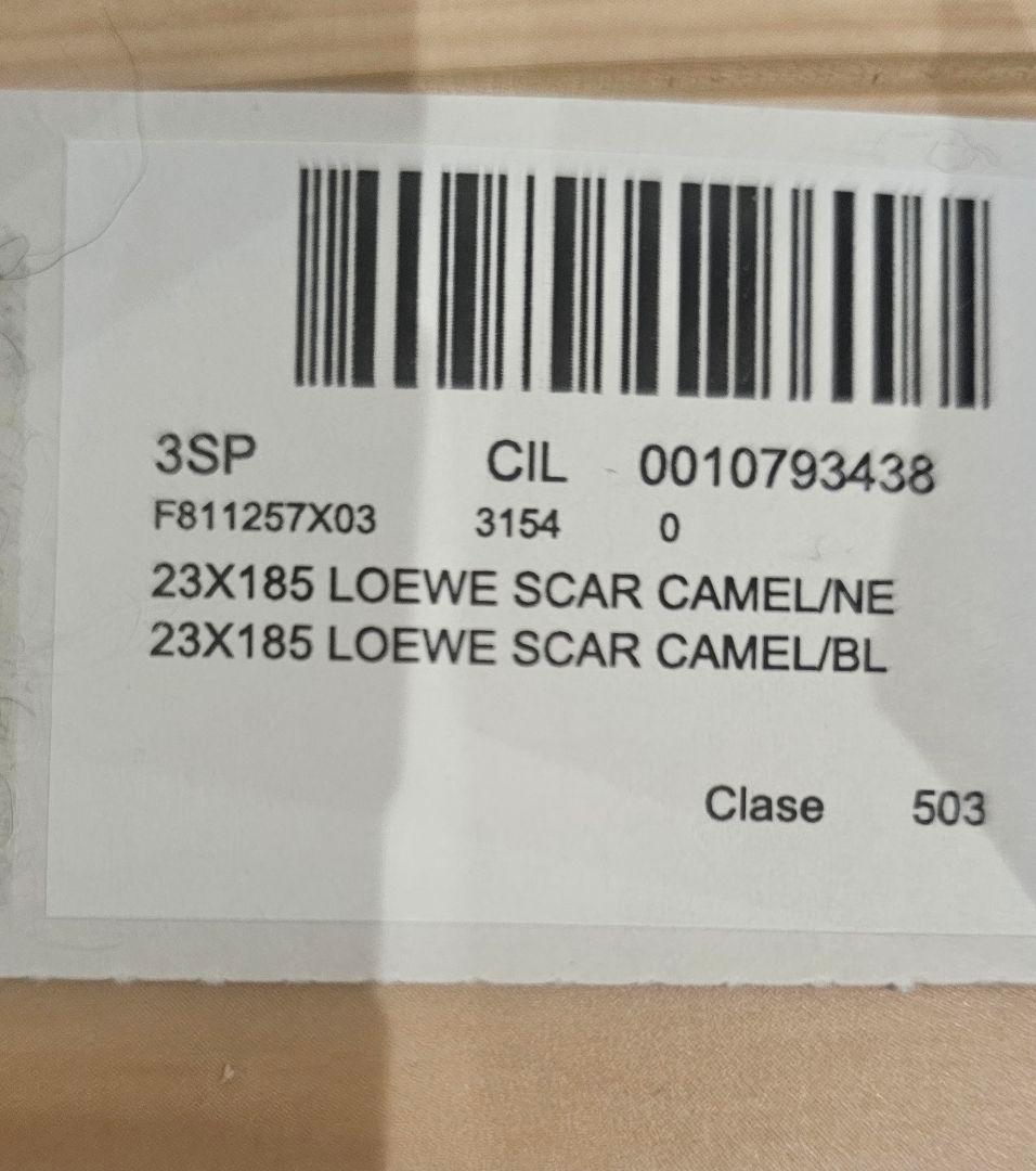 正規品　LOEWE ウール　マフラー