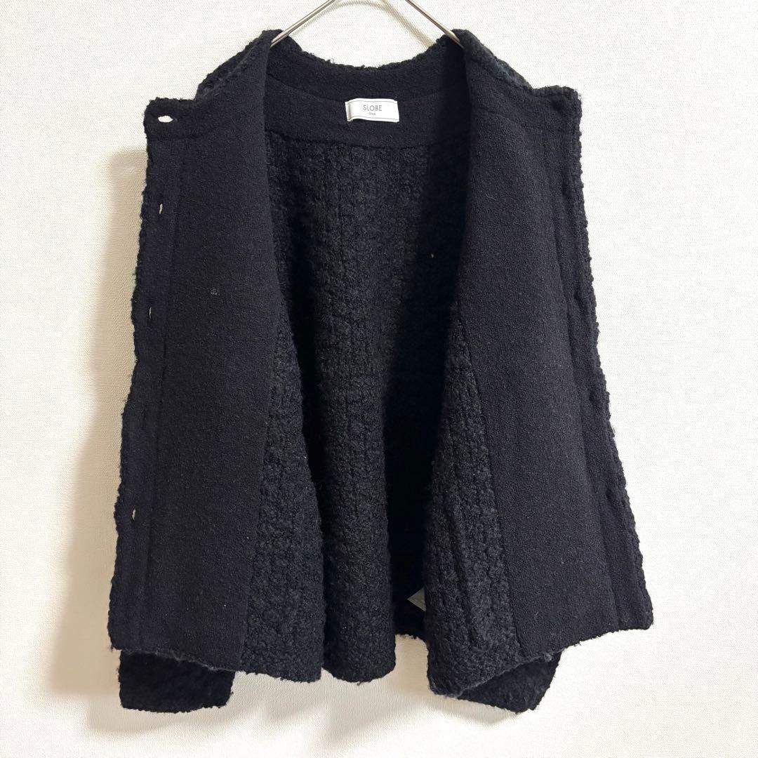 ⭐︎美品⭐︎ スローブイエナ ツィーディジャケット 金ボタン ニコちゃんボタン