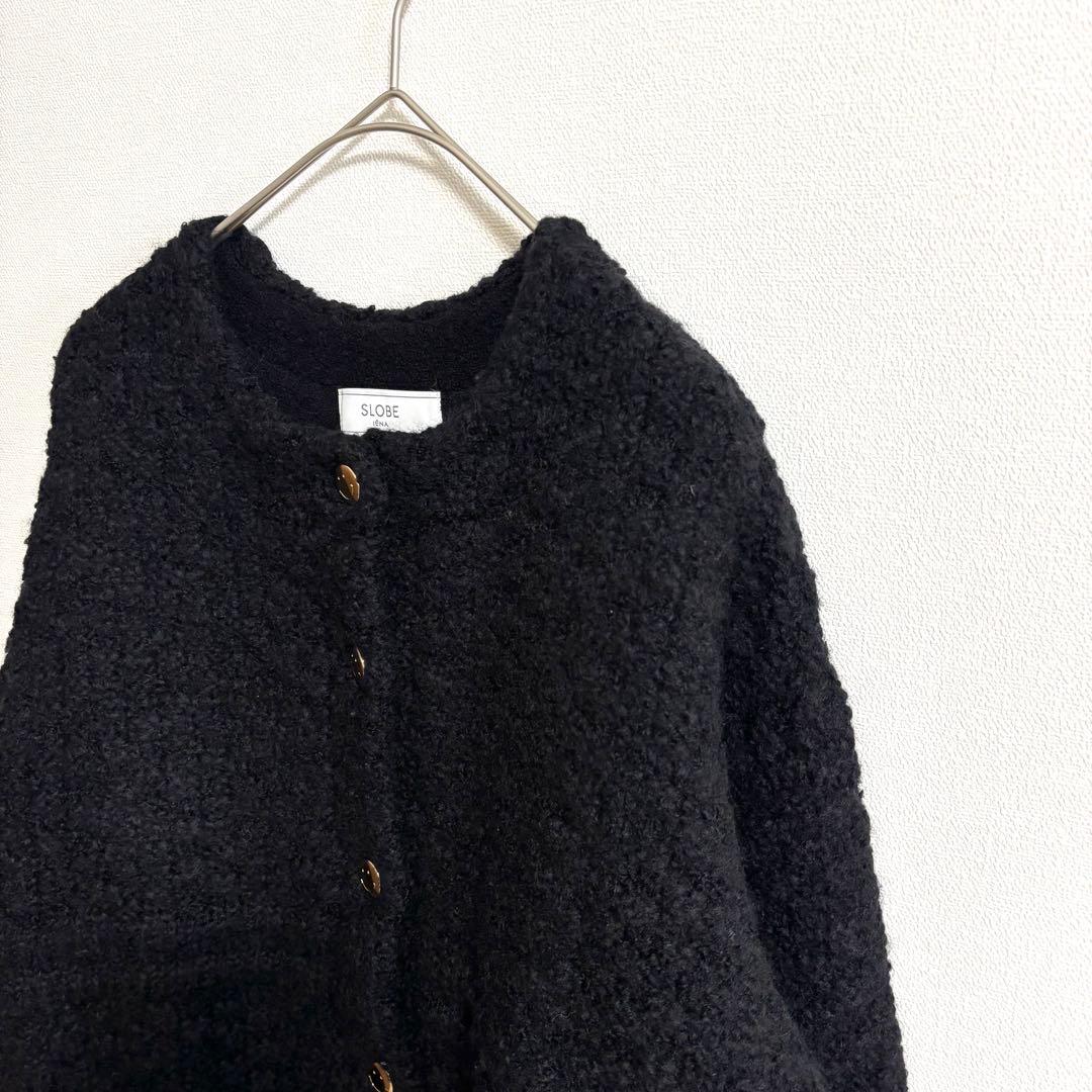 ⭐︎美品⭐︎ スローブイエナ ツィーディジャケット 金ボタン ニコちゃんボタン