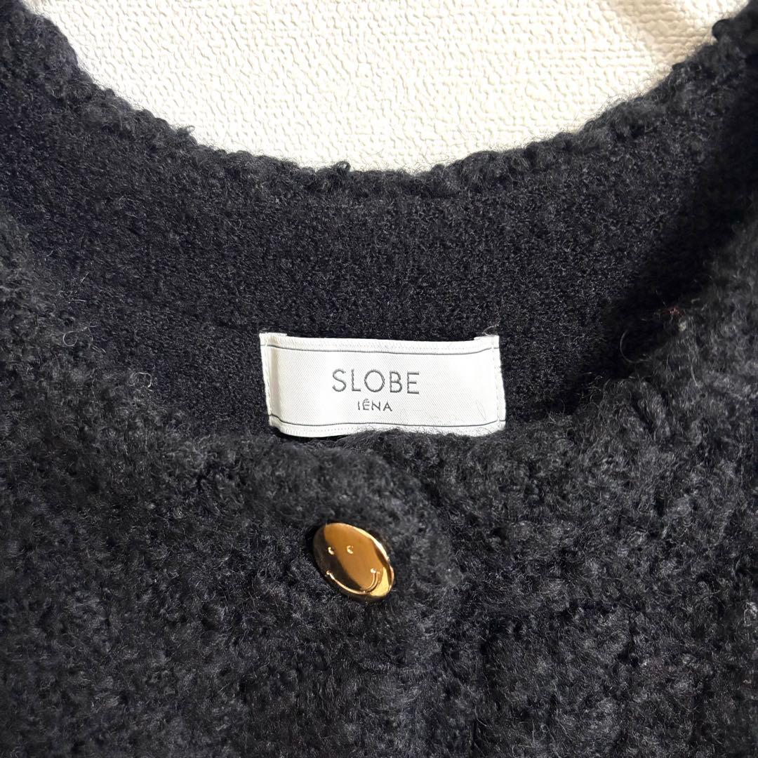 ⭐︎美品⭐︎ スローブイエナ ツィーディジャケット 金ボタン ニコちゃんボタン