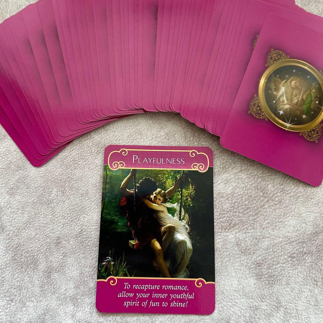 美品 ロマンスエンジェルオラクルカード 日本語版 正規品 ドリーンバーチュー