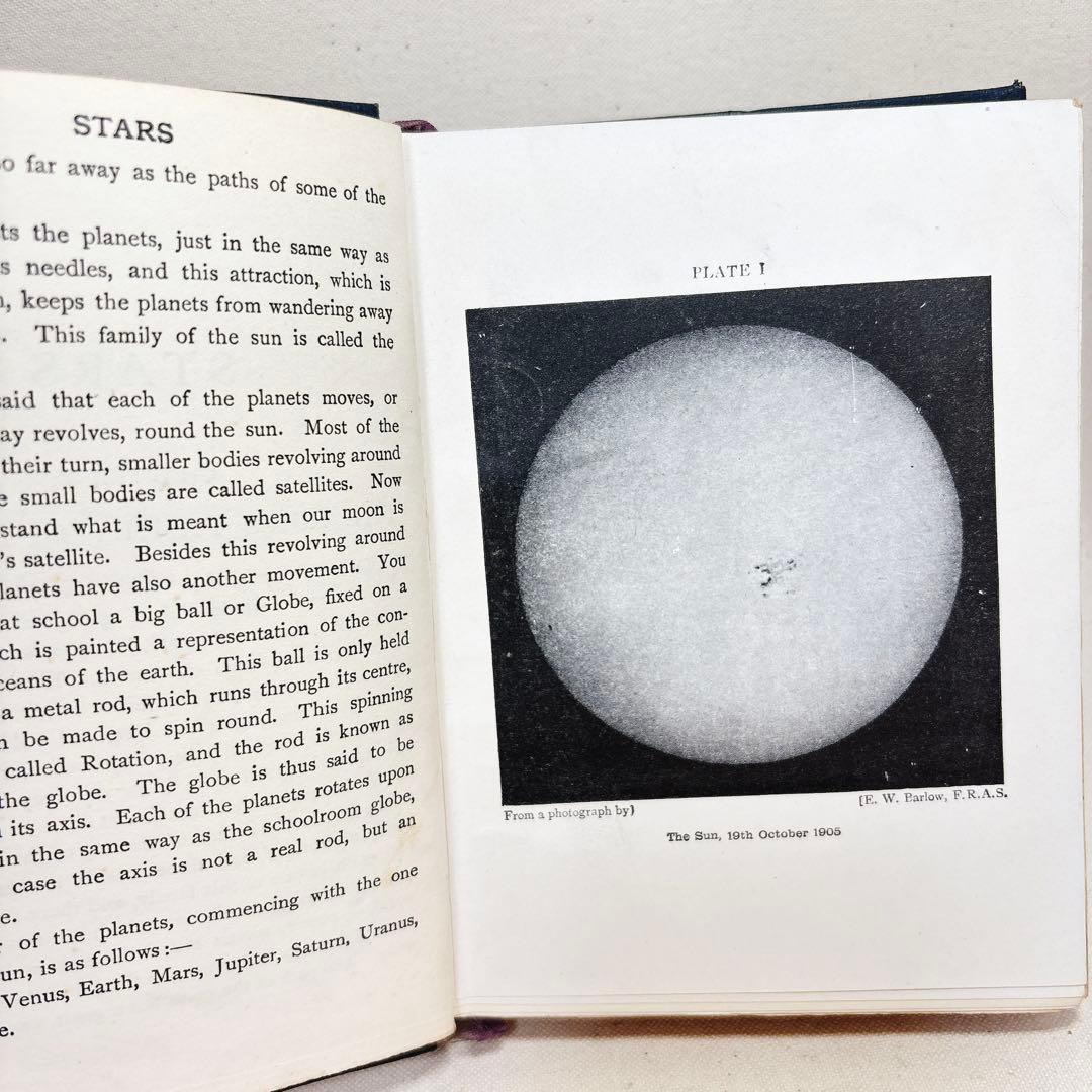 洋書◆ 星の図鑑　星座　STARS　天文書　イギリス　古書 1910年
