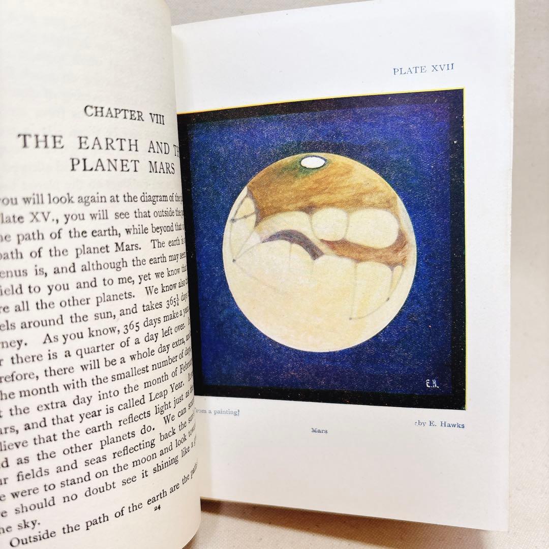 洋書◆ 星の図鑑　星座　STARS　天文書　イギリス　古書 1910年