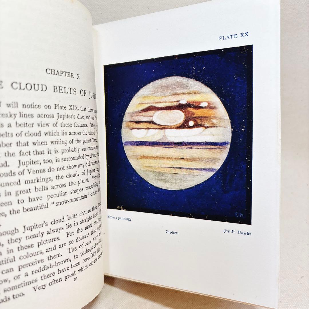 洋書◆ 星の図鑑　星座　STARS　天文書　イギリス　古書 1910年