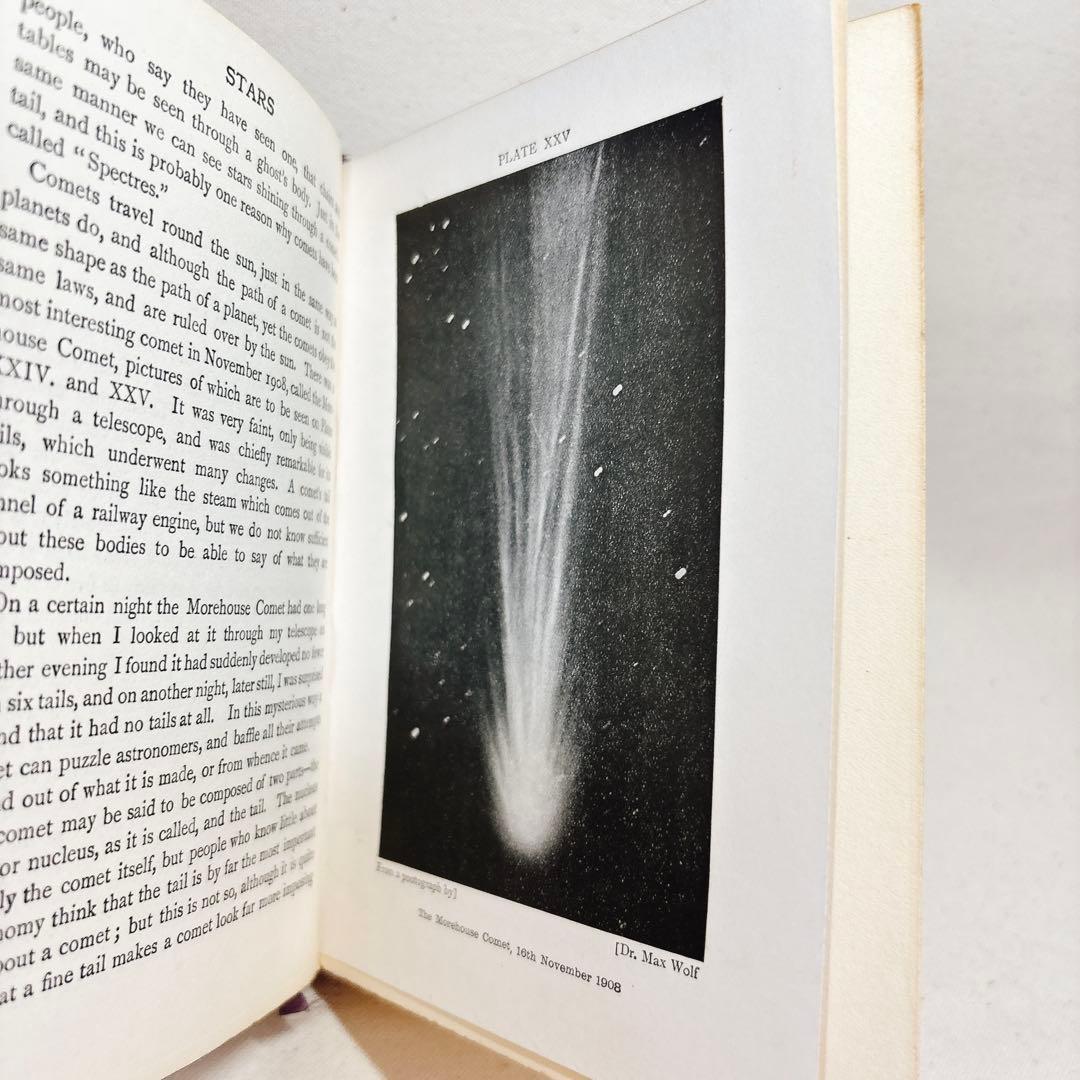 洋書◆ 星の図鑑　星座　STARS　天文書　イギリス　古書 1910年