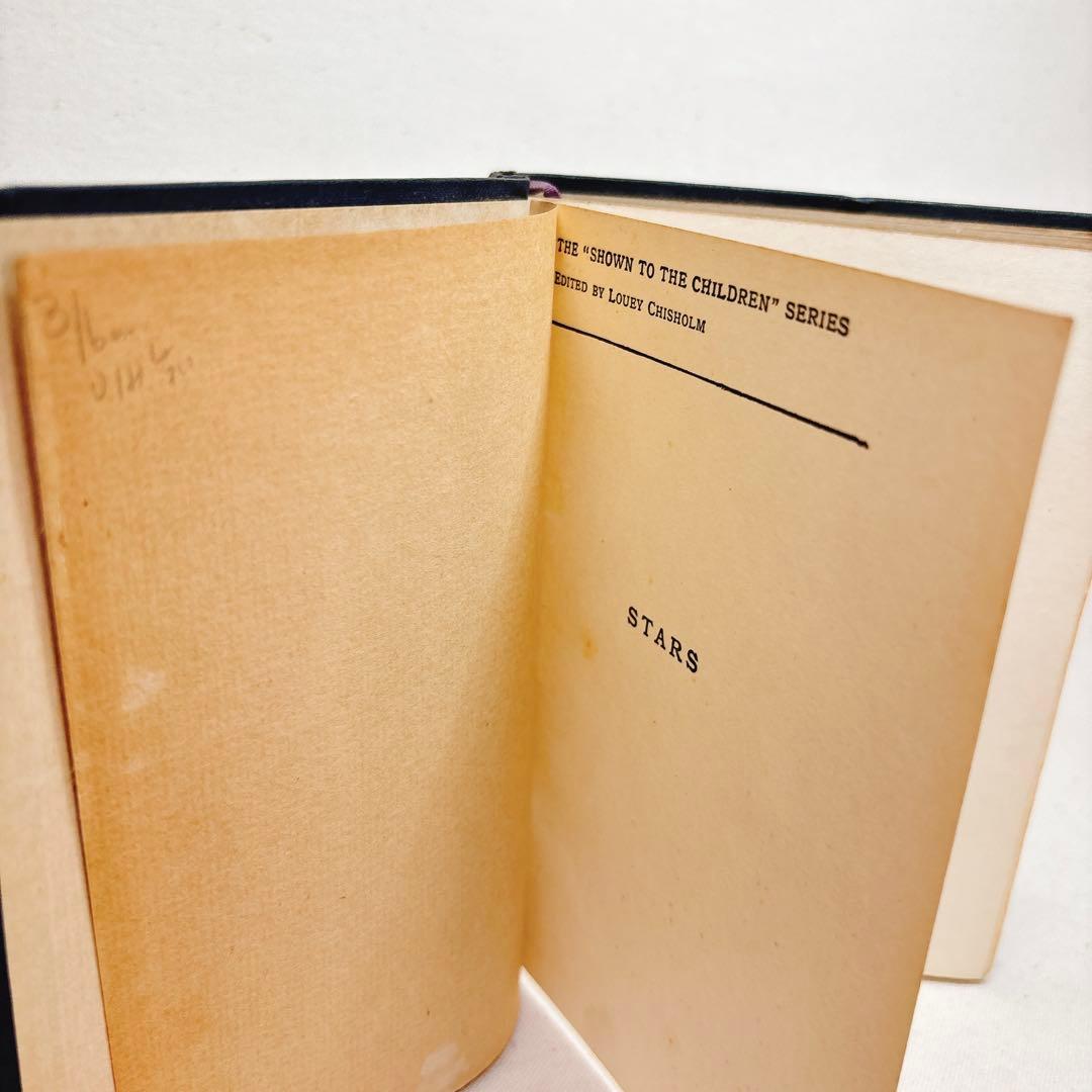 洋書◆ 星の図鑑　星座　STARS　天文書　イギリス　古書 1910年