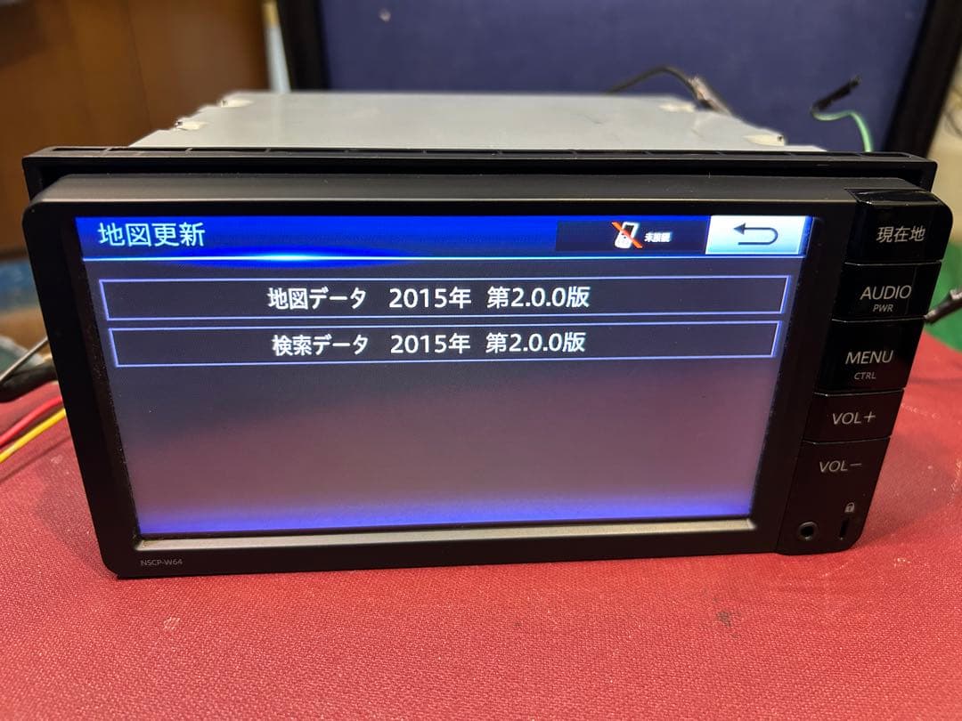 美品トヨタメモリーナビ　bluetoothオーディオ/TV/CD