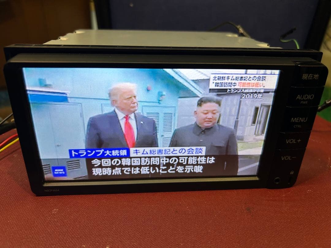 美品トヨタメモリーナビ　bluetoothオーディオ/TV/CD