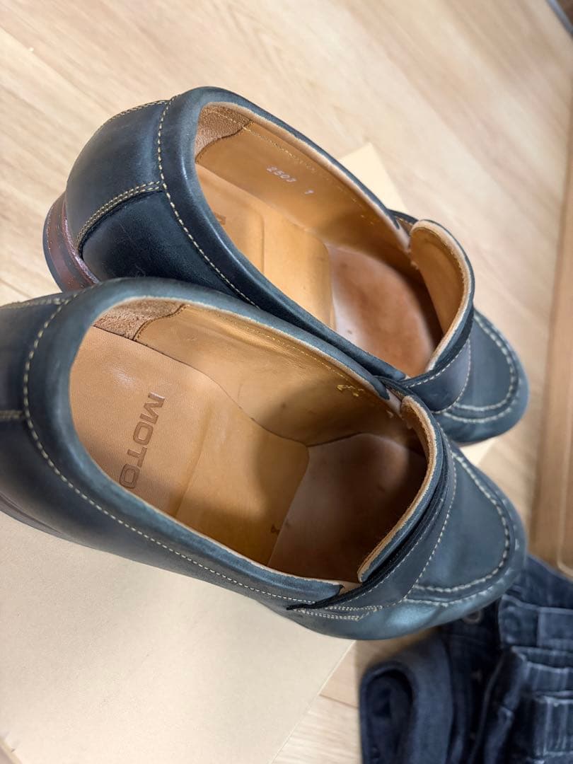 MOTO ローファー　ブラック　1