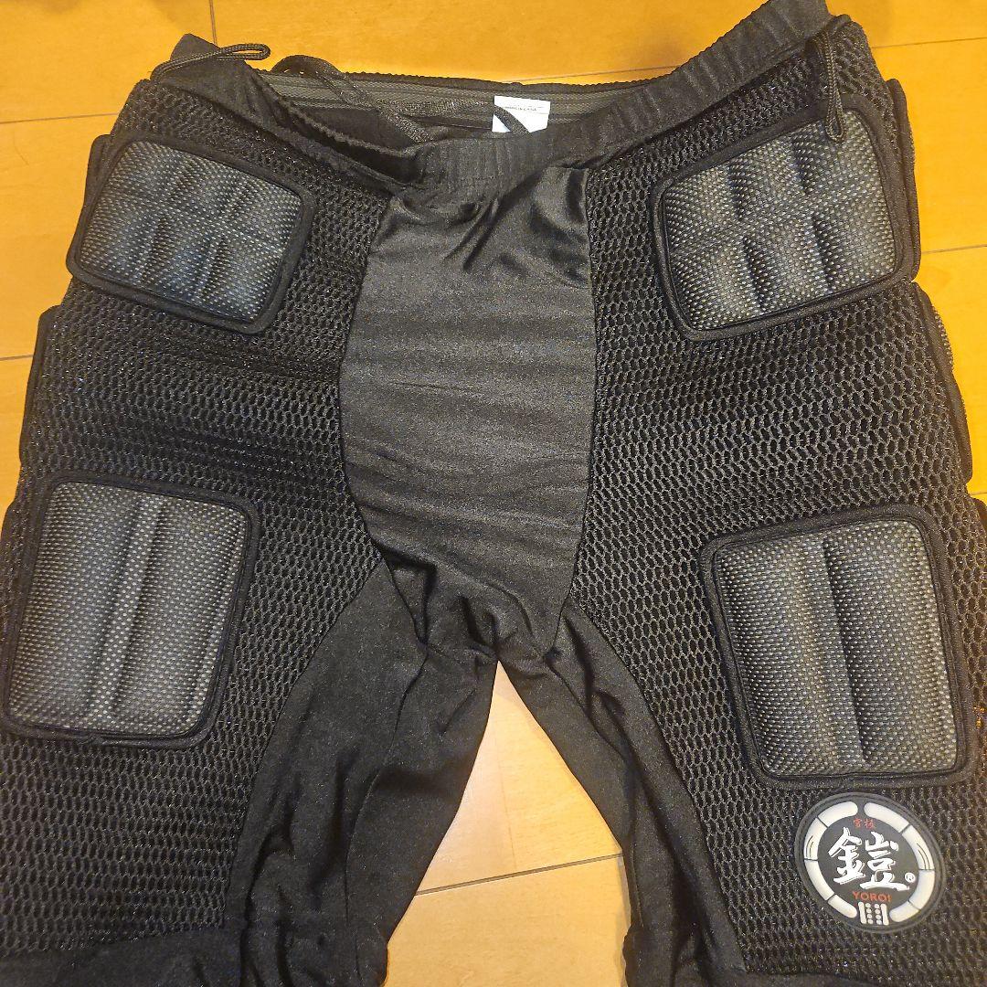 鎧武者　YOROI ヒップガード ブラック　XL