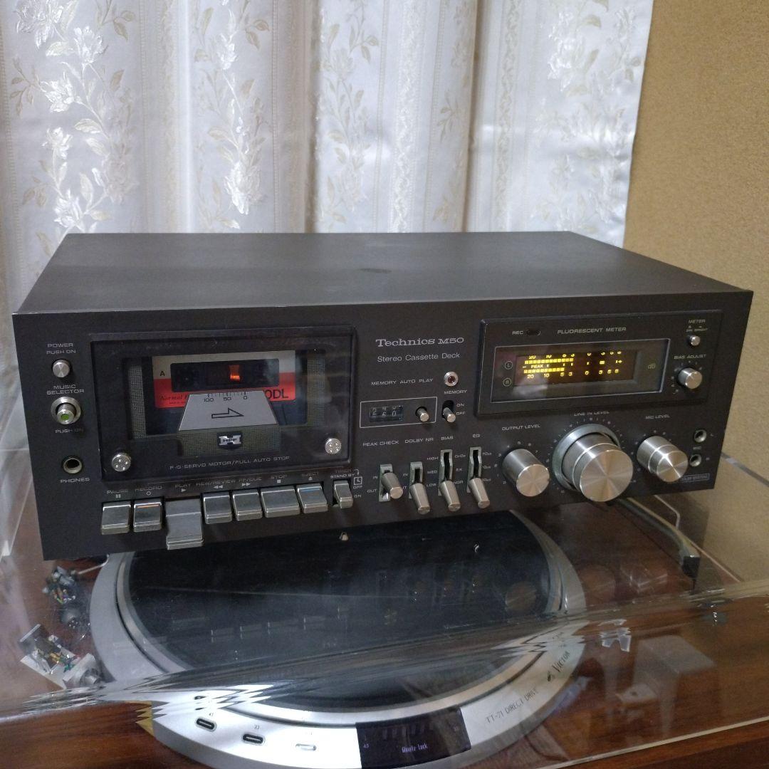 Technics カセットデッキ RS-M50 状態良好 再生します。送料込み