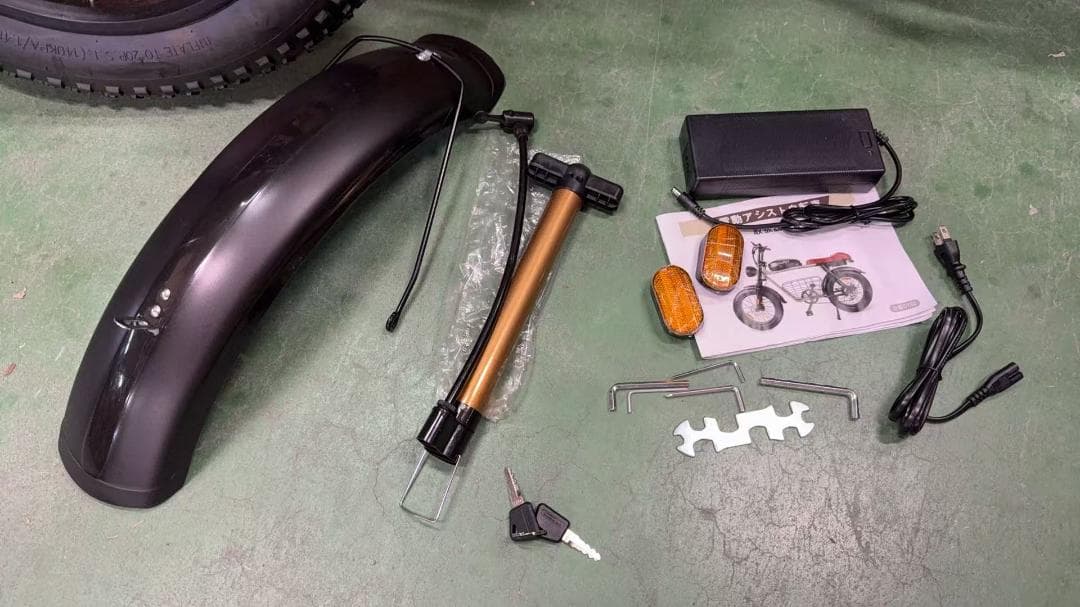 年末年始限定価格❣❊電動アシスト自転車 500Ｗモーター 20インチ 極太タイヤ