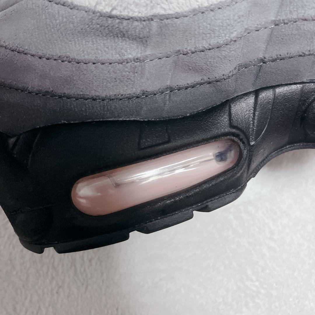NIKE ナイキ エアマックス95 プレミアム ガンスモーク ピンク 24cm