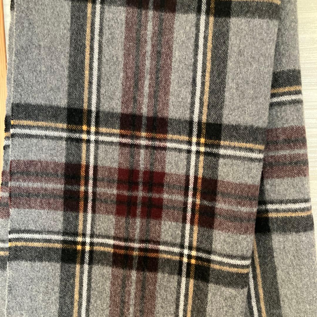 ジョシュアエリス　カシミヤストール　グレーJOSEPH