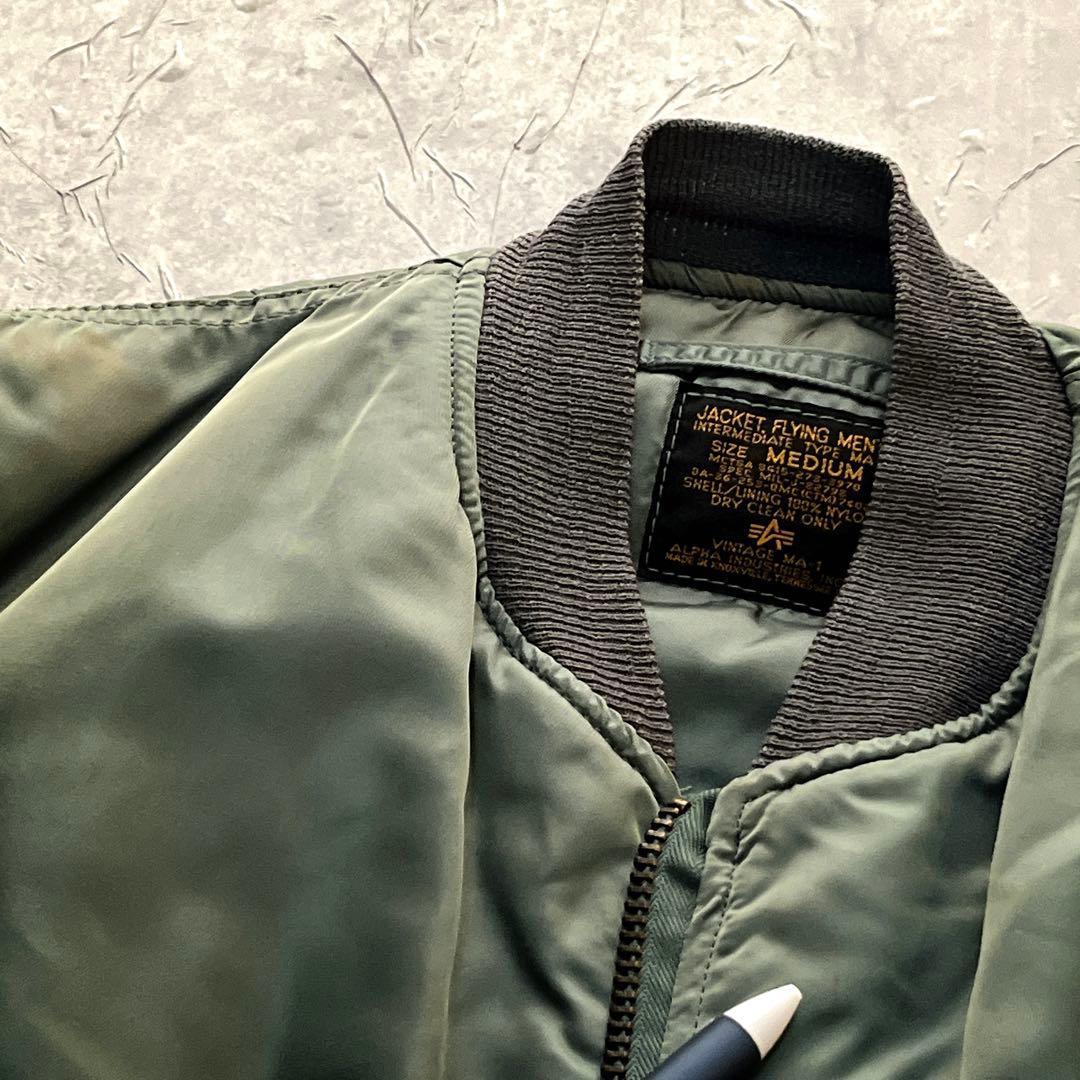 ジャケット・アウター 90S ALPHA INDUSTRIES ma-1 flight jacket