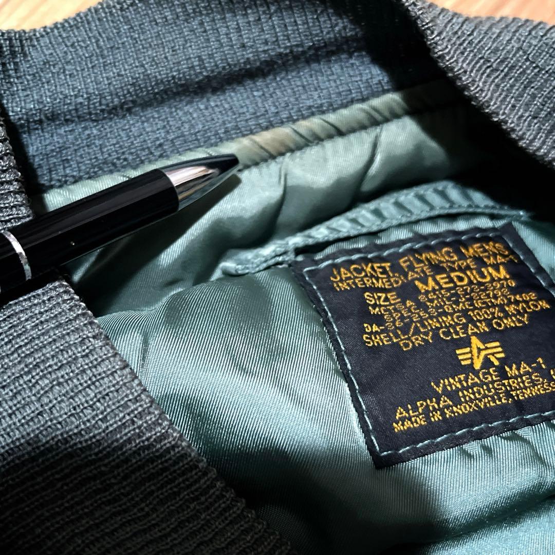 ジャケット・アウター 90S ALPHA INDUSTRIES ma-1 flight jacket
