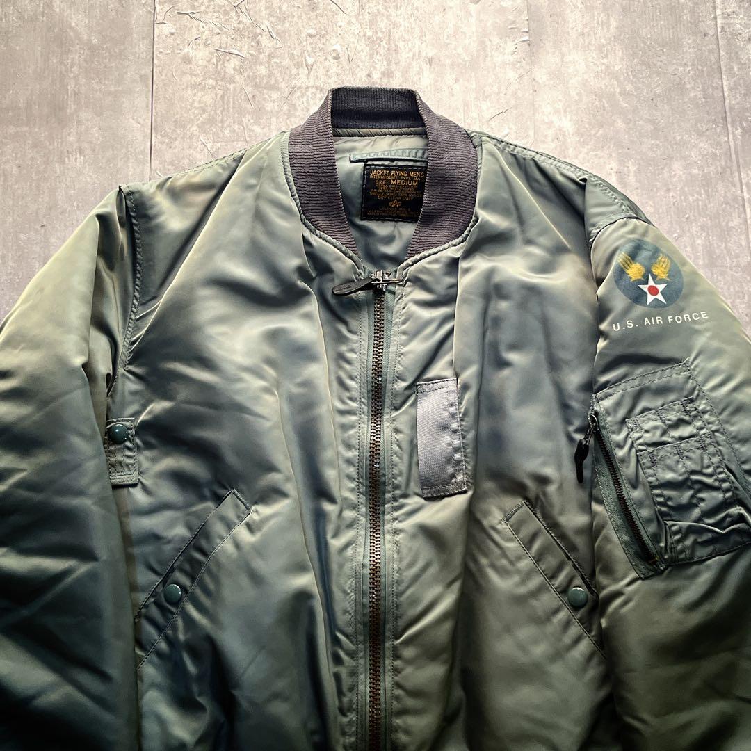 ジャケット・アウター 90S ALPHA INDUSTRIES ma-1 flight jacket