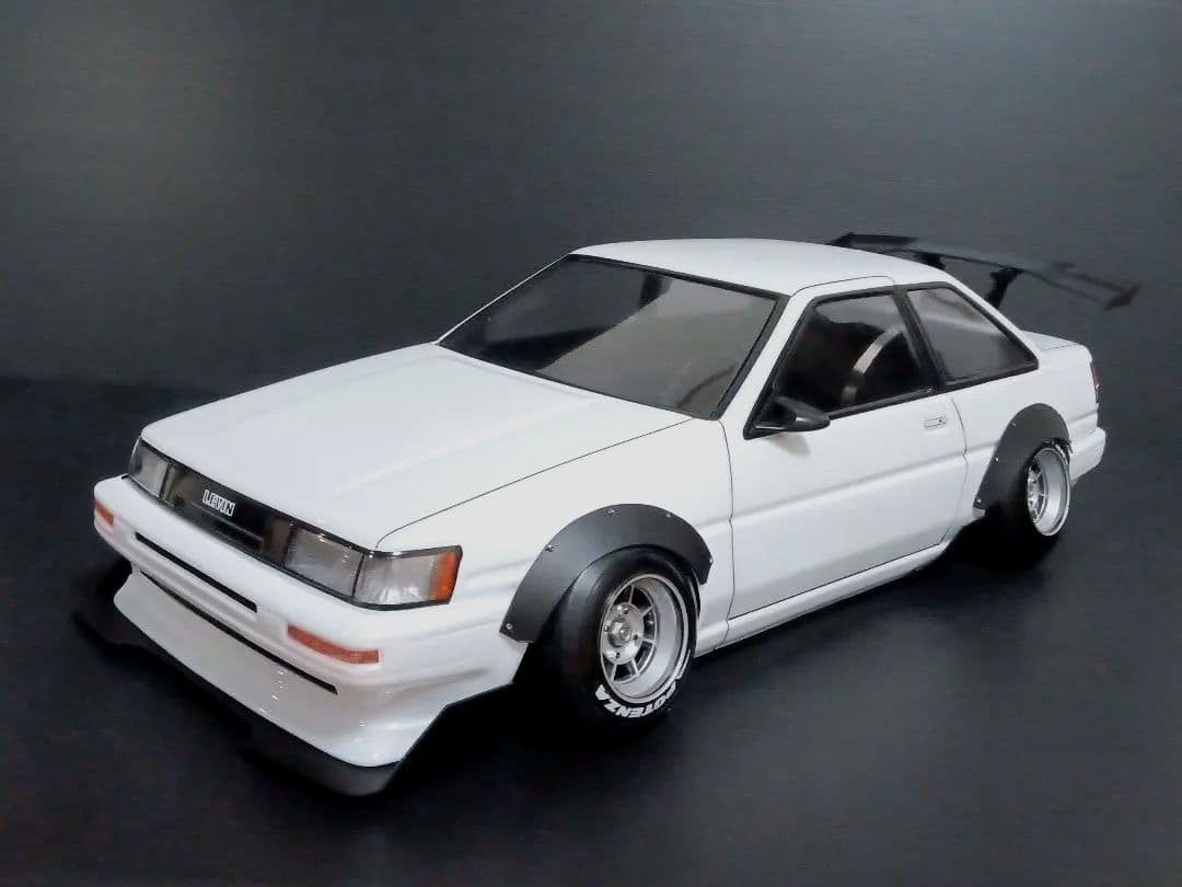ラジコンボディ　カスタムボディNO.106 AE86レビン