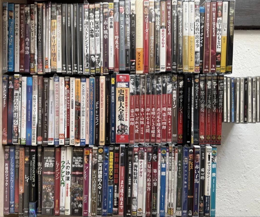 セルDVD 135本 まとめ売り 洋画/邦画/名画/黒澤明/渥美清/山田洋次