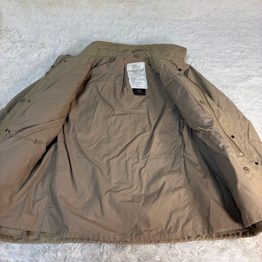 ALPHA アルファインダストリーズ　M65 フィールドジャケット　USA製 M