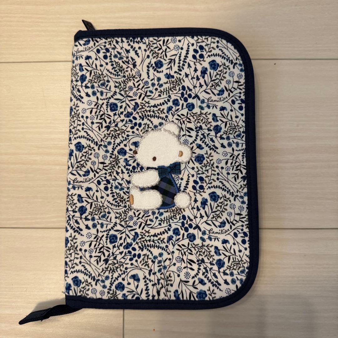 familiar 母子手帳ケース 花柄　リバティ001