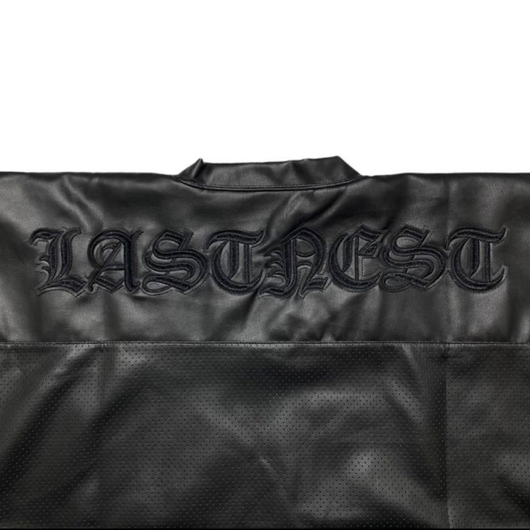シャツ LAST NEST / leather hockey jersey