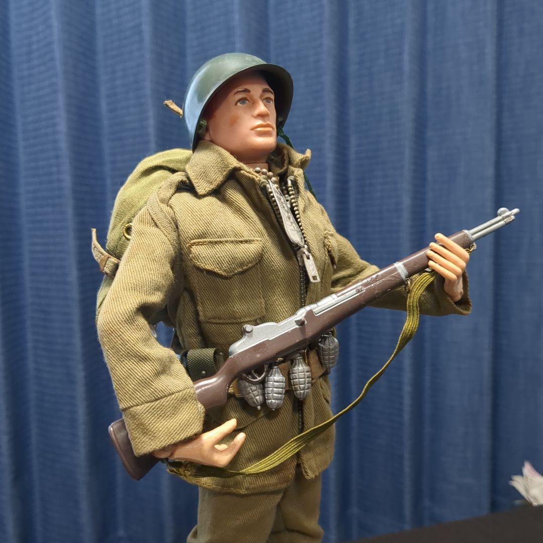 60年代　GIJOE GIジョー 無線機　背嚢　手榴弾 ガーランドライフルなど