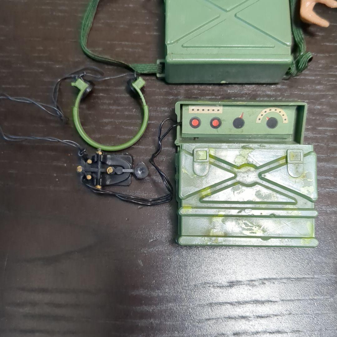 60年代　GIJOE GIジョー 無線機　背嚢　手榴弾 ガーランドライフルなど