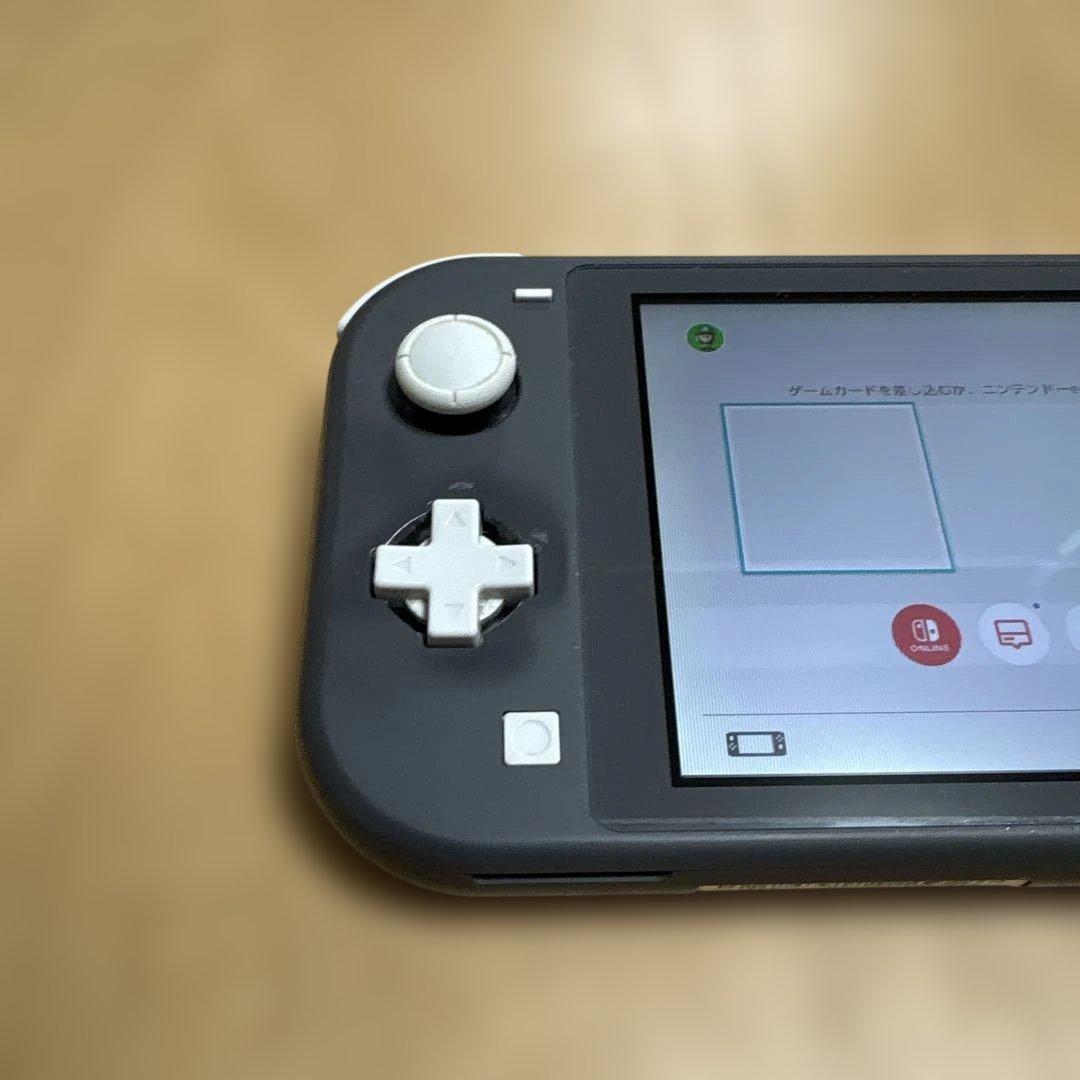 Nintendo Switch Lite 本体 ジャンク（画面不良・外装傷あり）